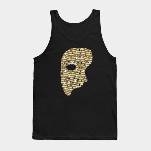 Masquerade (Shape) Tank Top by SpectreSparkC